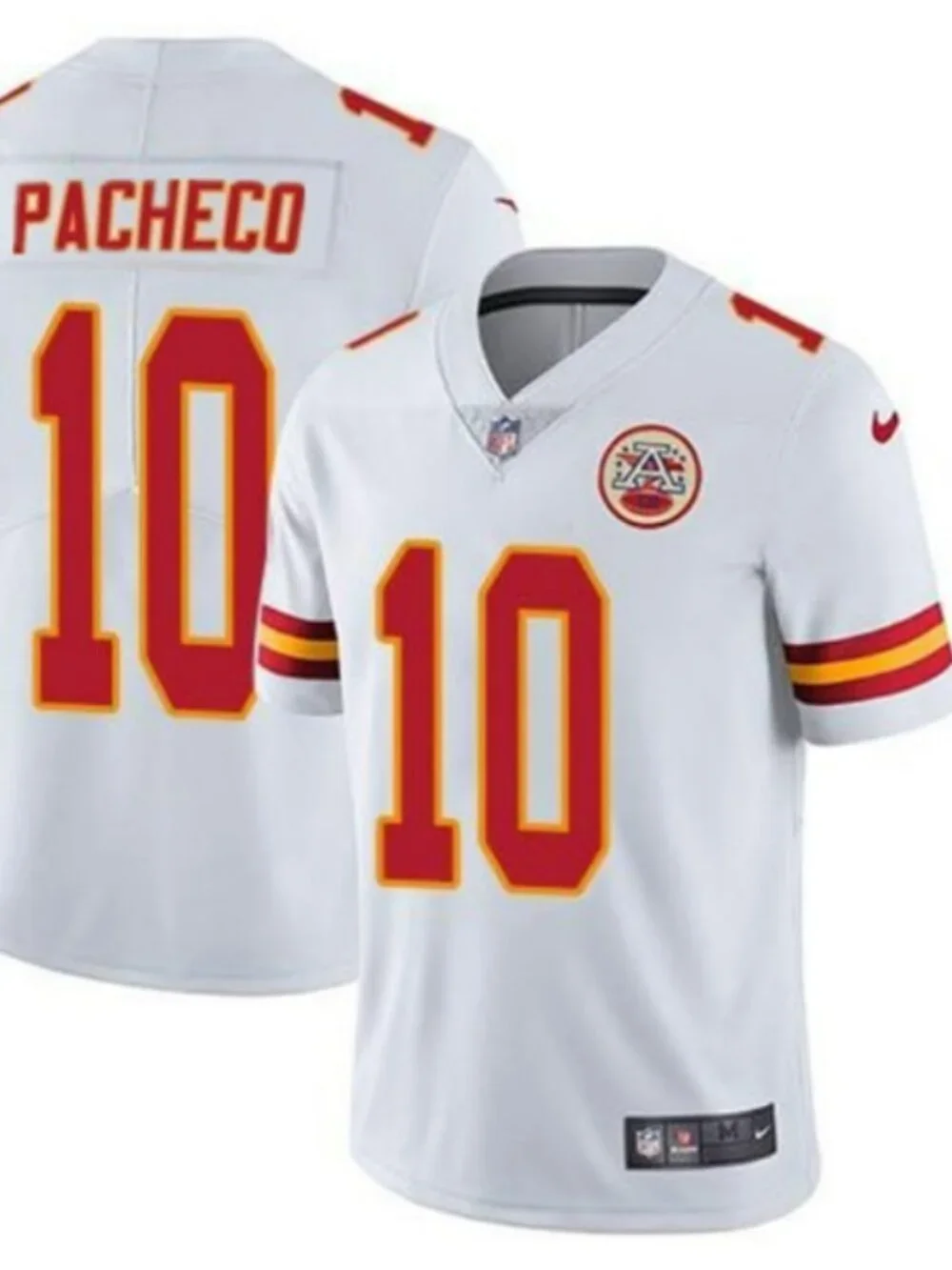 TRAVIS KELCE 87 - KANSAS CITY CHIEFS RED STITCHED FASHION JERSEY - YOUTH